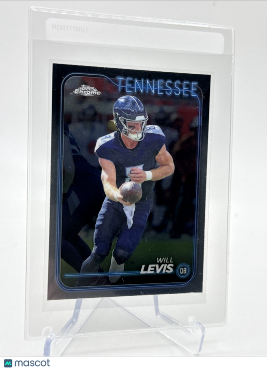 2024 Topps Chrome Will Lewis Football Card #188 Mint FREE SHIPPING