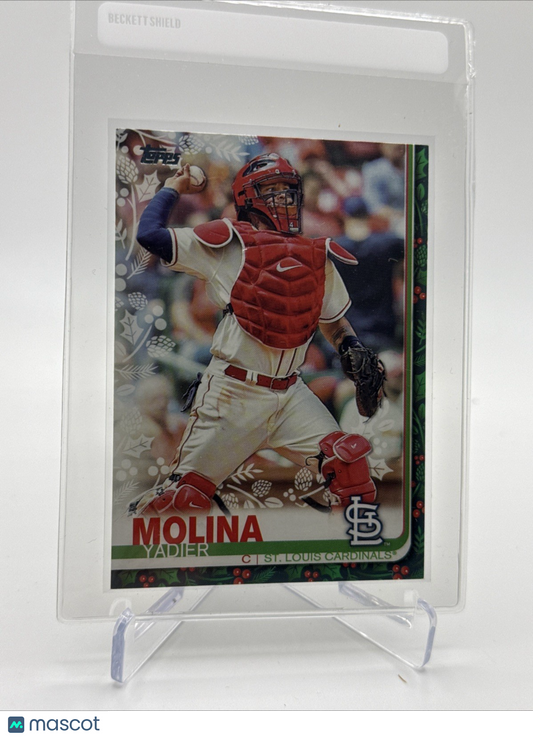 2019 Topps HOLIDAY Yadier Molina Baseball Card #HW144 Mint FREE SHIPPING