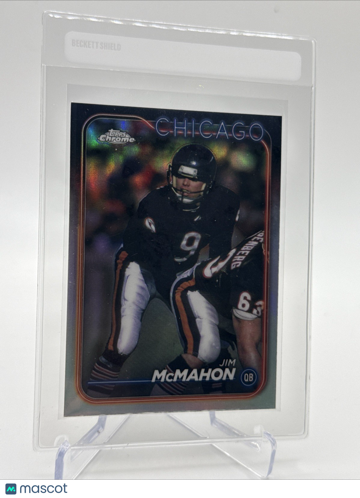 2024 Topps Chrome Refractor Jim McMahon Card #18 Mint FREE SHIPPING