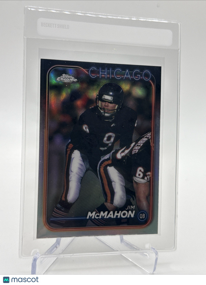 2024 Topps Chrome Refractor Jim McMahon Card #18 Mint FREE SHIPPING