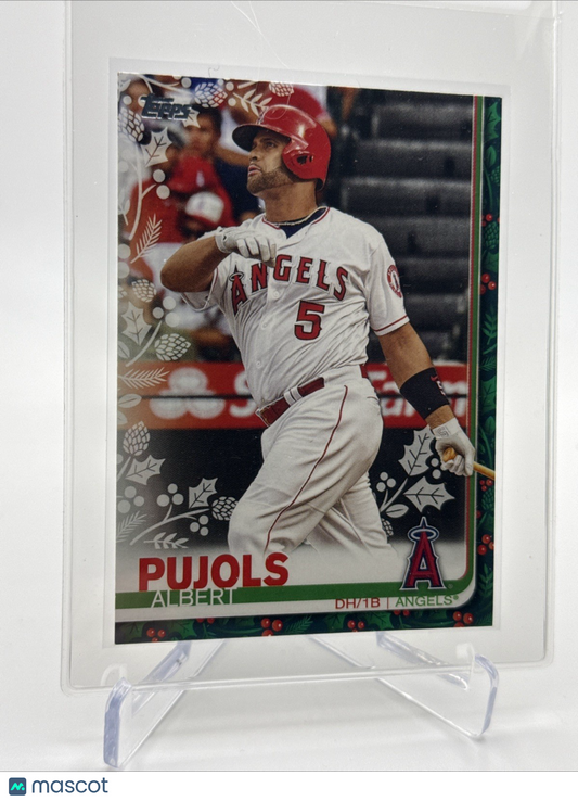 2019 Topps HOLIDAY Albert Pujols Baseball Card #HW87 Mint FREE SHIPPING