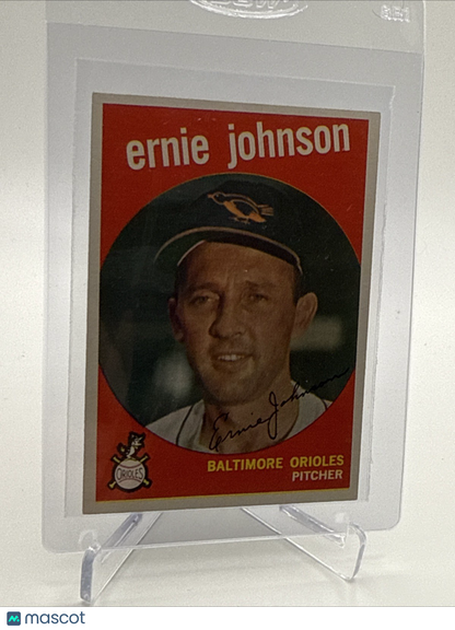 1959 Topps Ernie Johnson Baseball Card #279 NM Quality FREE SHIPPING