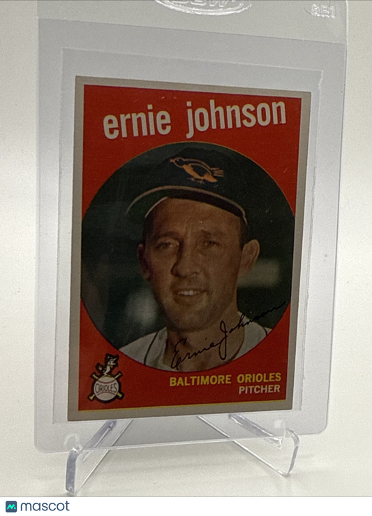 1959 Topps Ernie Johnson Baseball Card #279 NM Quality FREE SHIPPING