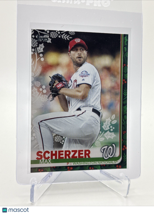 2019 Topps HOLIDAY Max Scherzer Baseball Card #HW50 Mint FREE SHIPPING