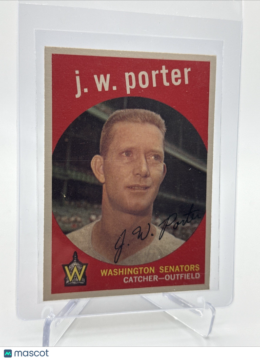 1959 Topps J.W. Porter Baseball Card #246 NM Quality #2 FREE SHIPPING
