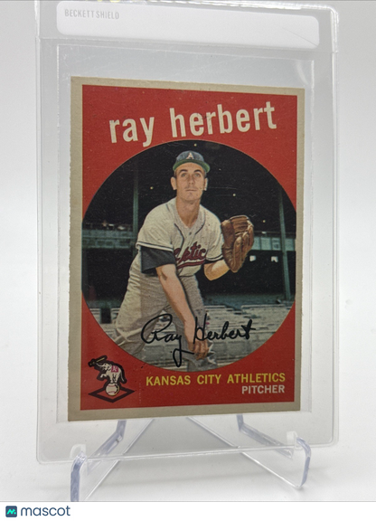 1959 Topps Ray Herbert Baseball Card #154 NM Quality FREE SHIPPING