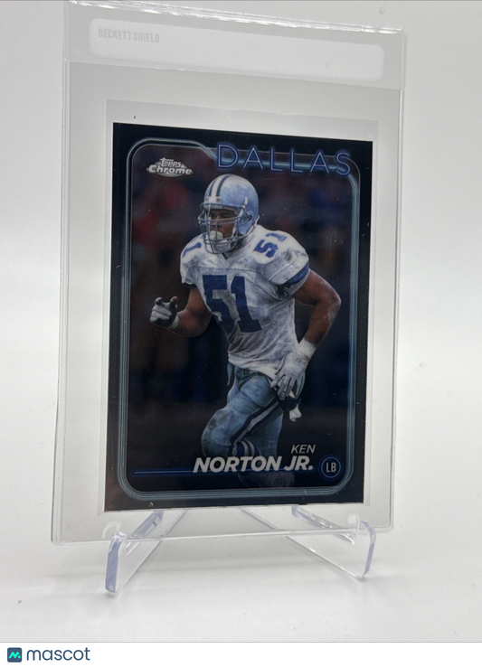 2024 Topps Chrome Ken Norton Jr. Football Card #51 Mint FREE SHIPPING