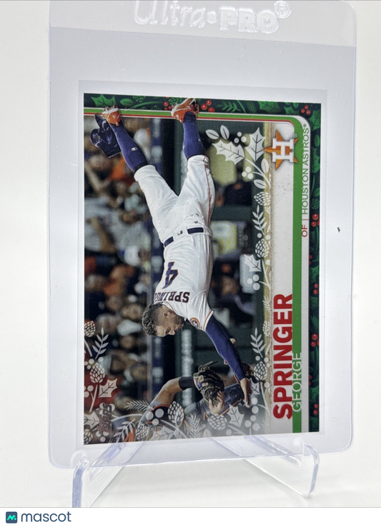 2019 Topps HOLIDAY George Springer Baseball Card #HW112 Mint FREE SHIPPING