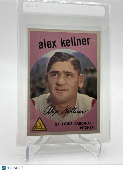 1959 Topps Alex Kellner Baseball Card #101 NM Quality #2 FREE SHIPPING