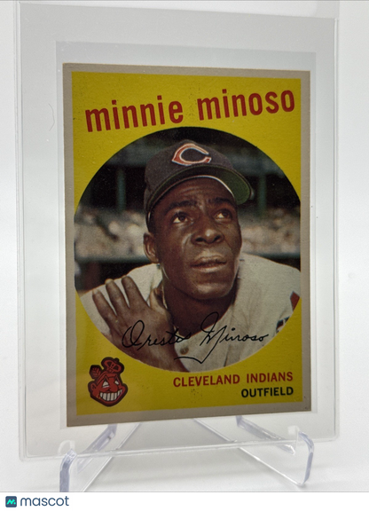 1959 Topps Minnie Minoso Baseball Card #80 EX-MT Quality FREE SHIPPING