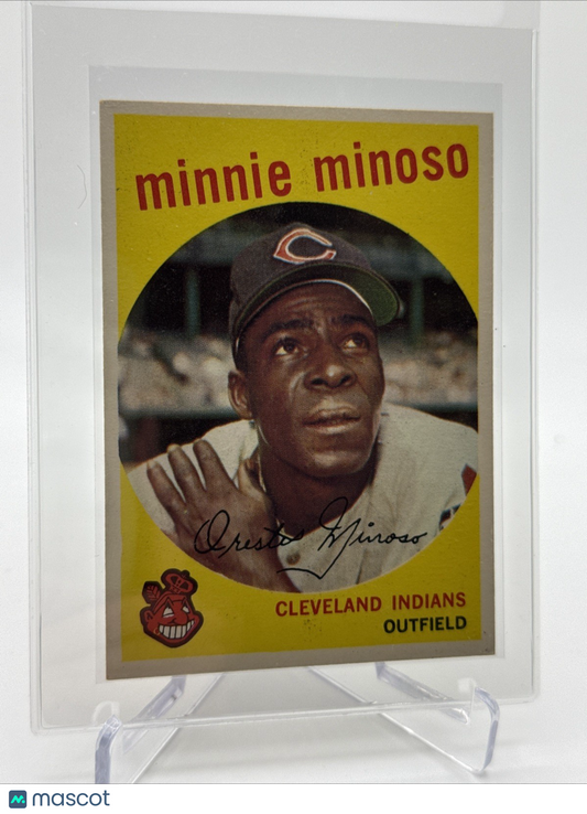 1959 Topps Minnie Minoso Baseball Card #80 EX-MT Quality FREE SHIPPING