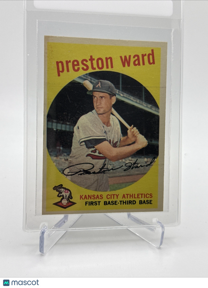 1959 Topps Preston Ward Baseball Card #176 NM Quality FREE SHIPPING