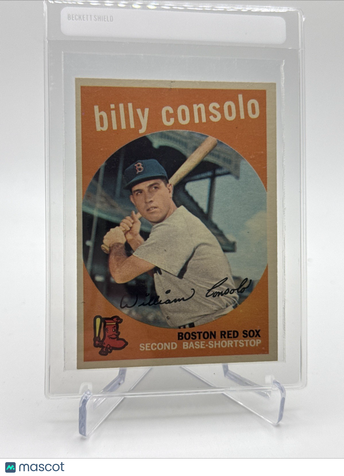 1959 Topps Billy Consolo Baseball Card #112 NM Quality FREE SHIPPING