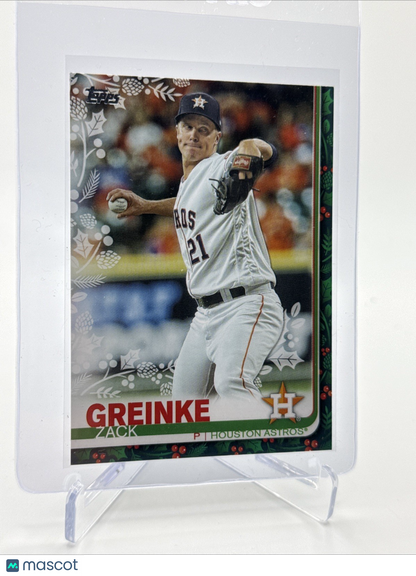 2019 Topps HOLIDAY Zack Greinke Baseball Card #HW73 Mint FREE SHIPPING
