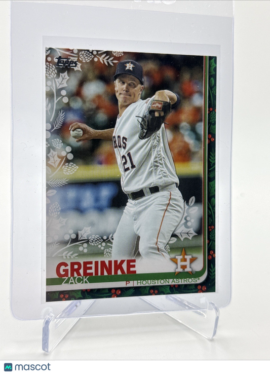 2019 Topps HOLIDAY Zack Greinke Baseball Card #HW73 Mint FREE SHIPPING