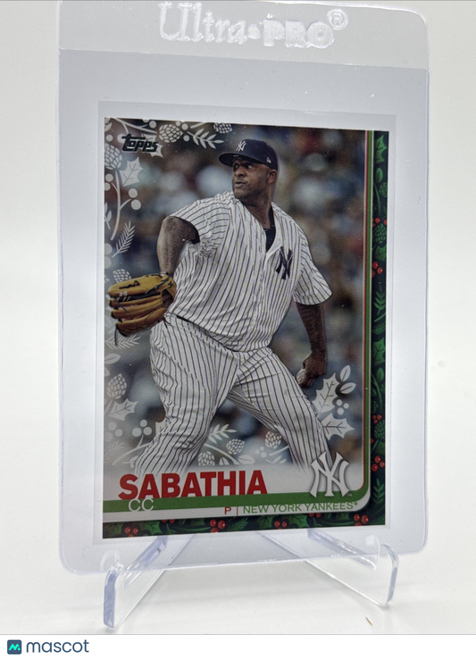 2019 Topps HOLIDAY CC Sabathia Baseball Card #HW139 Mint FREE SHIPPING