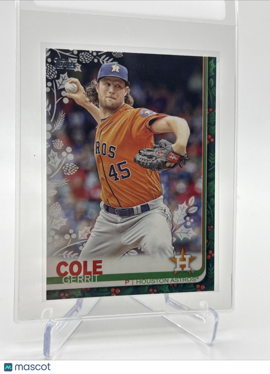 2019 Topps HOLIDAY Gerrit Cole Baseball Card #HW150 Mint FREE SHIPPING