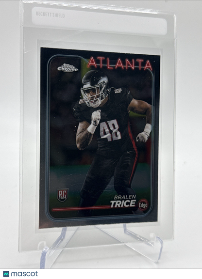 2024 Topps Chrome Bralen Trice Rookie Football Card #234 Mint FREE SHIPPING