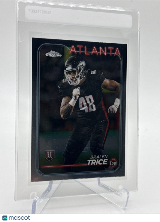 2024 Topps Chrome Bralen Trice Rookie Football Card #234 Mint FREE SHIPPING