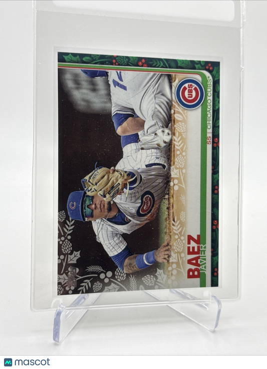 2019 Topps HOLIDAY Javier Baez Baseball Card #HW109 Mint FREE SHIPPING