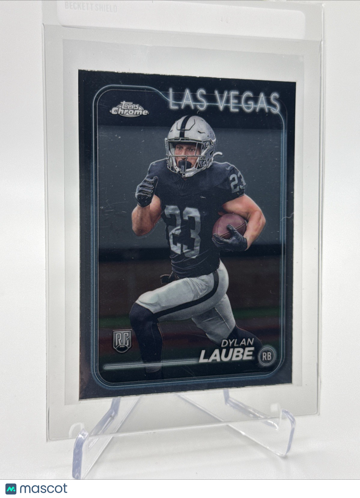 2024 Topps Chrome Dylan Laube Rookie Football Card #280 Mint FREE SHIPPING