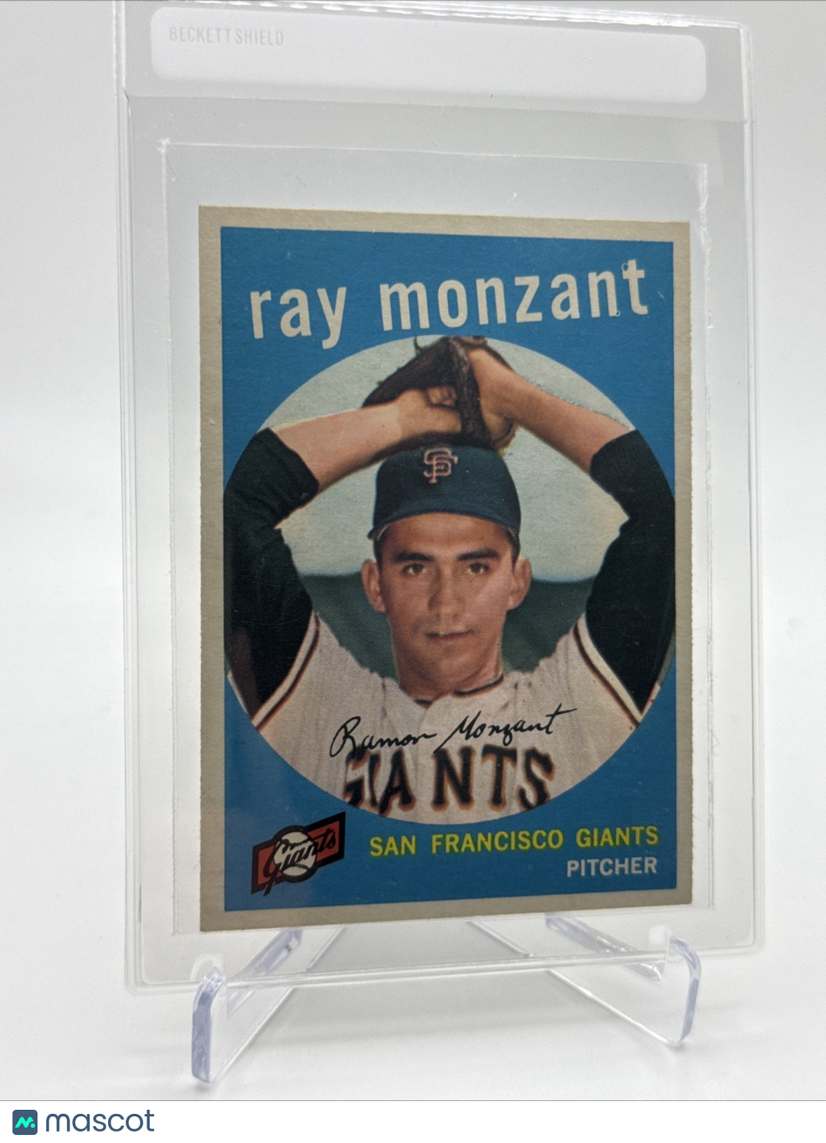 1959 Topps Ray Monzant Baseball Card #332 NM Quality FREE SHIPPING