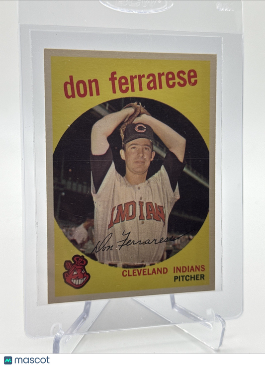 1959 Topps Don Ferrarese Baseball Card #247 NM Quality FREE SHIPPING