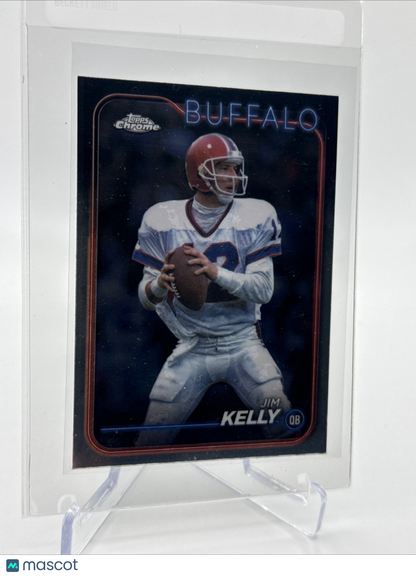 2024 Topps Chrome Jim Kelly Football Card #7 Mint FREE SHIPPING