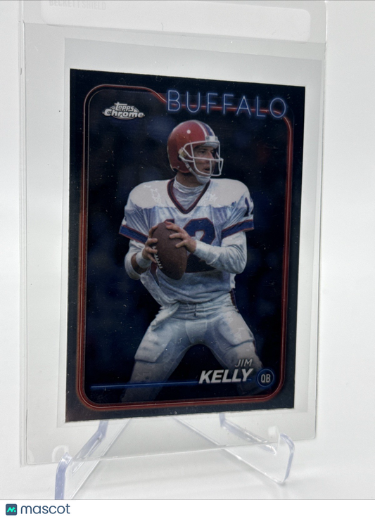 2024 Topps Chrome Jim Kelly Football Card #7 Mint FREE SHIPPING