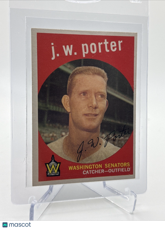 1959 Topps J.W. Porter Baseball Card #246 NM Quality FREE SHIPPING