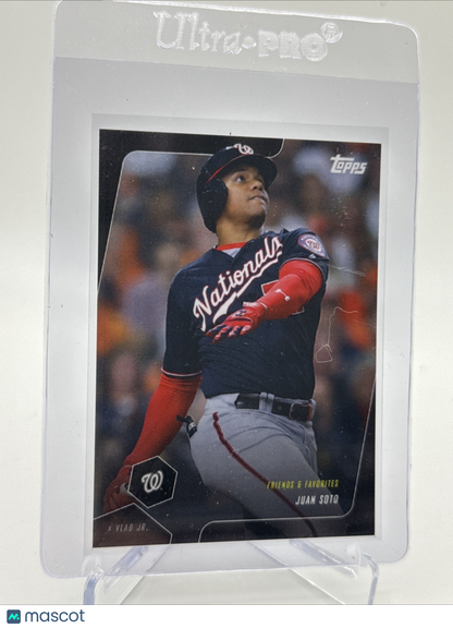 2019 Topps X VLAD Jr. Juan Soto Baseball Card #40 Mint FREE SHIPPING