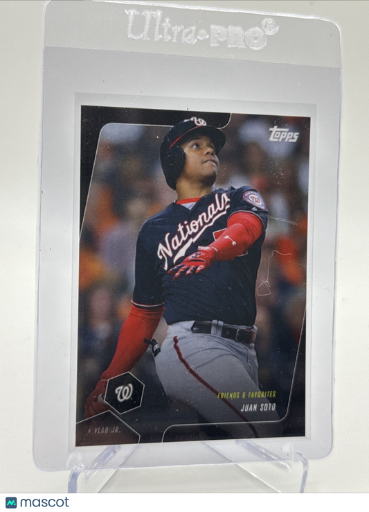 2019 Topps X VLAD Jr. Juan Soto Baseball Card #40 Mint FREE SHIPPING