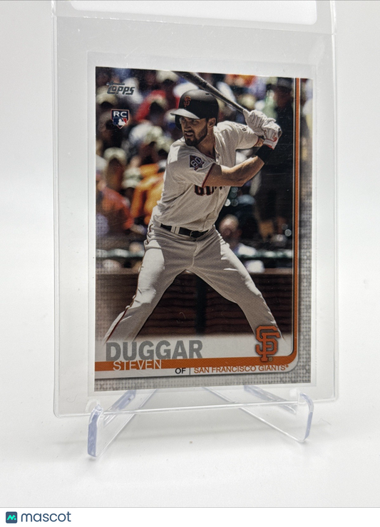 2019 Topps Steven Duggar Rookie Baseball Card #190 Mint FREE SHIPPING