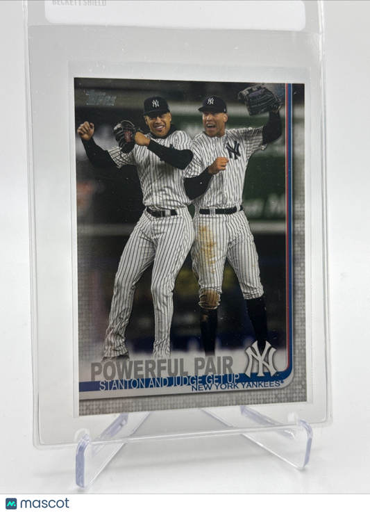 2019 Topps Powerful Pair Baseball Card #444 Mint FREE SHIPPING