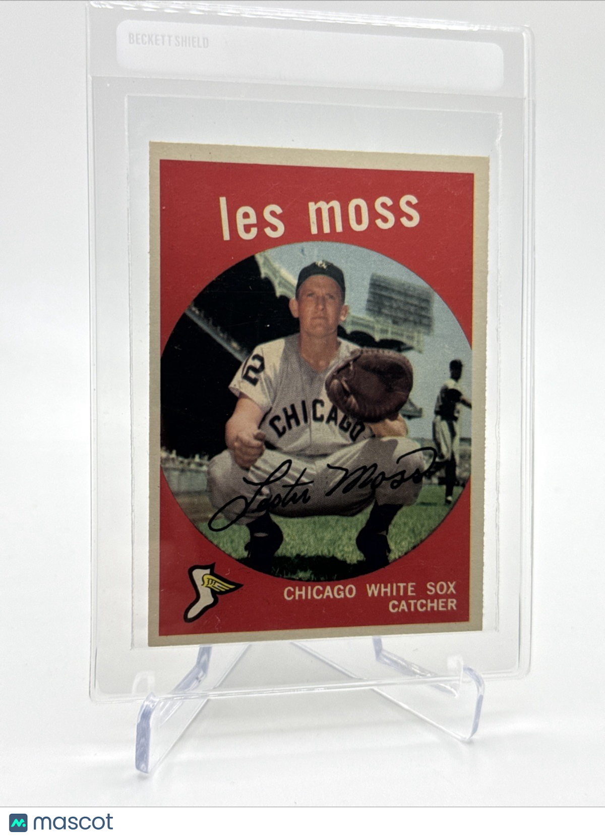 1959 Topps Les Moss Baseball Card #453 NM Quality #2 FREE SHIPPING