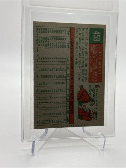 1959 Topps Les Moss Baseball Card #453 NM Quality #2 FREE SHIPPING