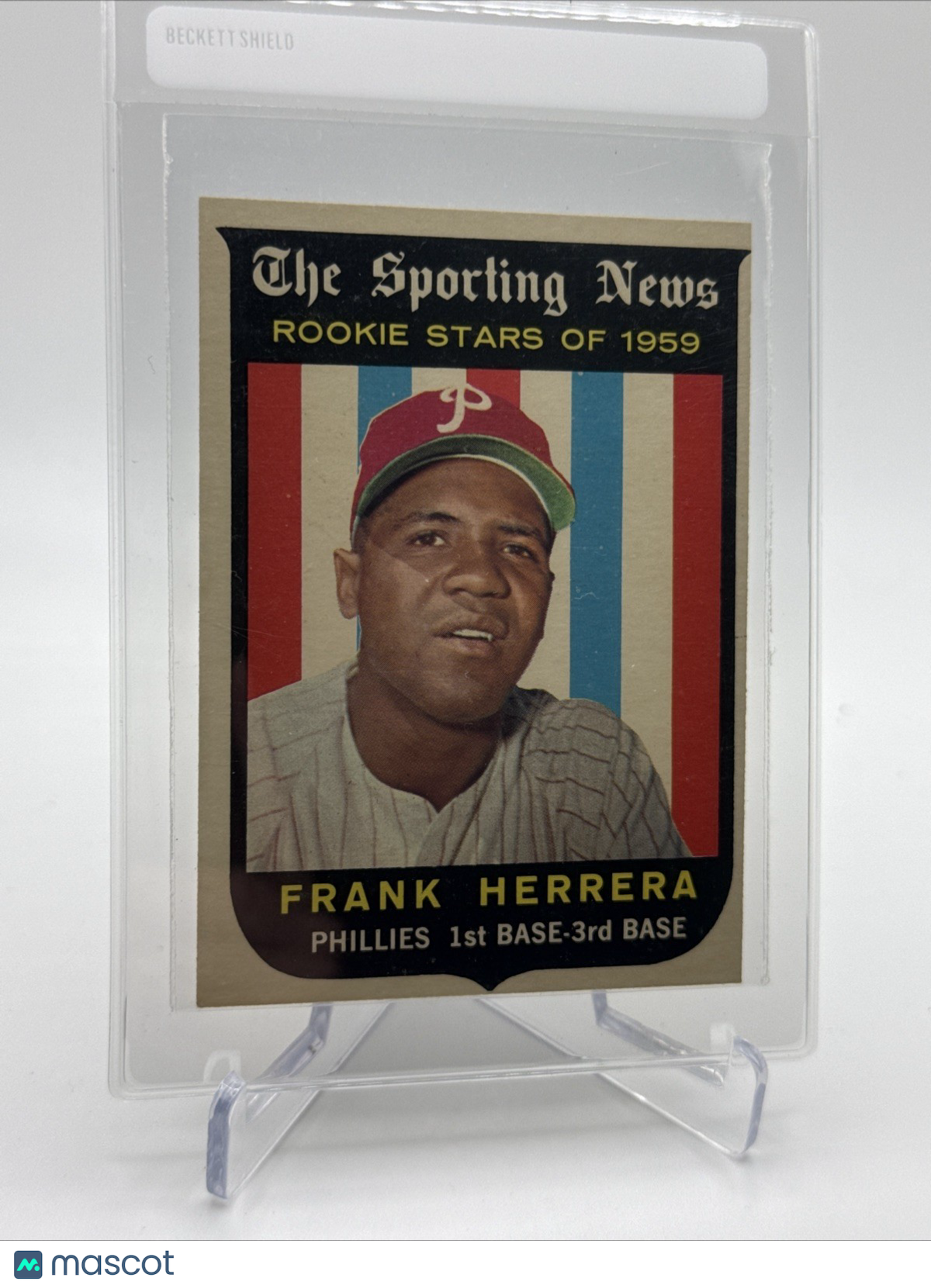 1959 Topps Frank Herrera Baseball Card #129 NM Quality FREE SHIPPING