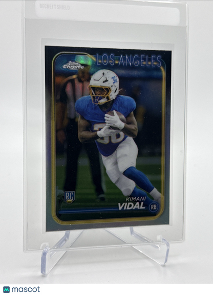 2024 Topps Chrome Refractor Kimani Vidal Rookie Card #265 Mint FREE SHIPPING