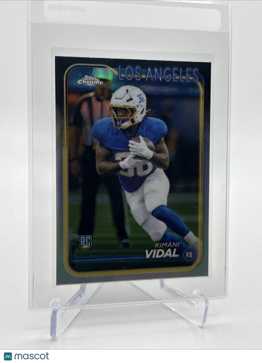 2024 Topps Chrome Refractor Kimani Vidal Rookie Card #265 Mint FREE SHIPPING