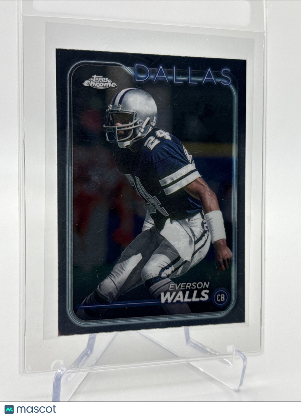 2024 Topps Chrome Everson Walls Football Card #55 Mint FREE SHIPPING