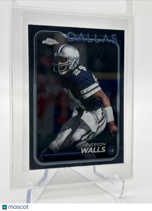 2024 Topps Chrome Everson Walls Football Card #55 Mint FREE SHIPPING