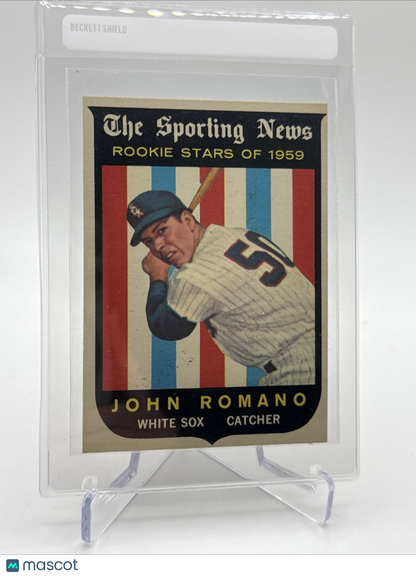 1959 Topps John Romano Baseball Card #138 NM Quality FREE SHIPPING