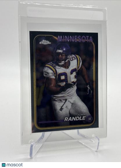 2024 Topps Chrome John Randle Football Card #114 Mint FREE SHIPPING
