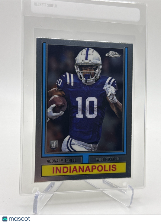 2024 Topps Chrome 1974 Topps Adonai Mitchell RC #74T-9 Mint FREE SHIPPING