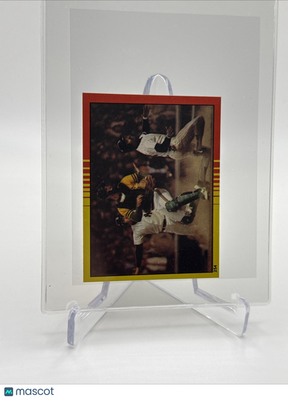 1982 O-Pee-Chee Stickers 1981 A.L. Championship Card #254 NM-MT FREE SHIPPING