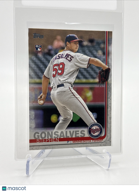 2019 Topps Stephen Gonsalves Rookie Baseball Card #355 Mint FREE SHIPPING