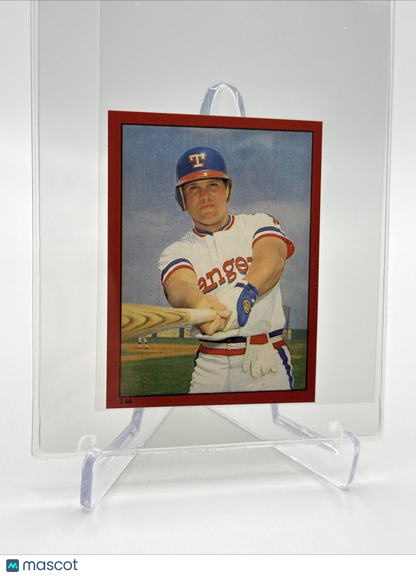 1982 O-Pee-Chee Stickers Bump Wills Baseball Card #244 NM-MT FREE SHIPPING