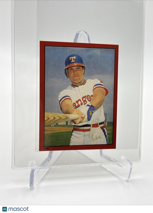 1982 O-Pee-Chee Stickers Bump Wills Baseball Card #244 NM-MT FREE SHIPPING