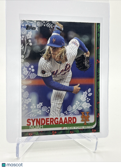 2019 Topps HOLIDAY Noah Syndergaard Baseball Card #HW180 Mint FREE SHIPPING