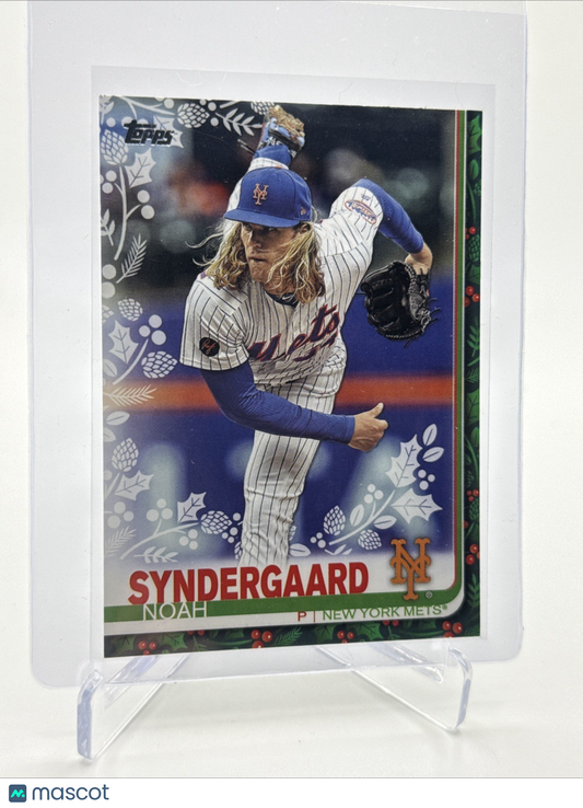 2019 Topps HOLIDAY Noah Syndergaard Baseball Card #HW180 Mint FREE SHIPPING